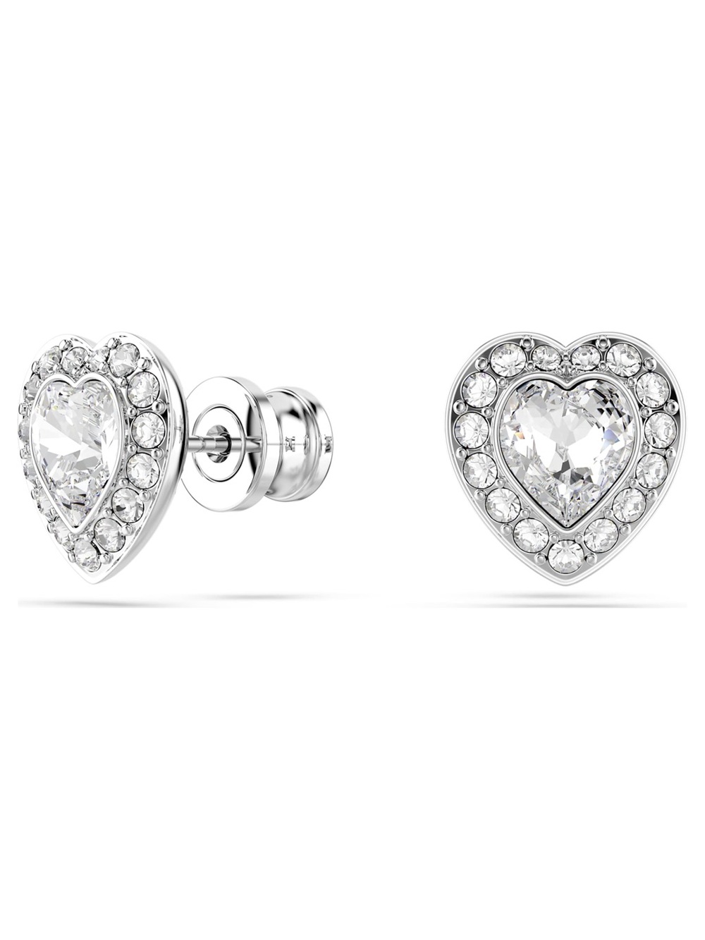 Swarovski x Ariana Grande Heart Stud Earrings NIB Retail:$139 - Picture 2 of 6